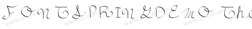 FONTSPRINGDEMO TheSe字体转换